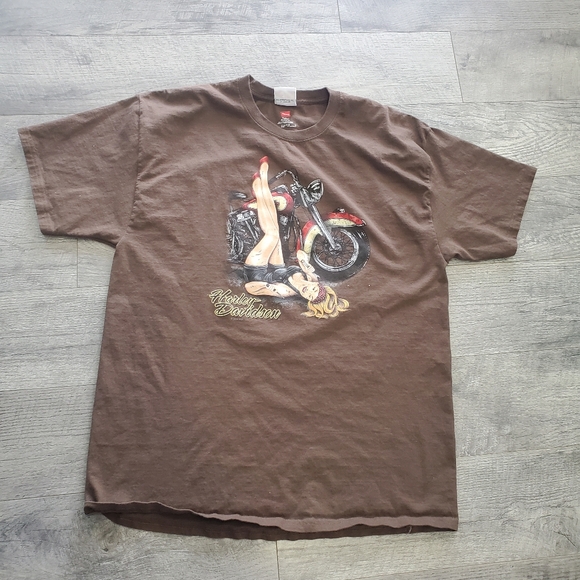 Harley-Davidson Other - Brown Harley Davidson Shirt